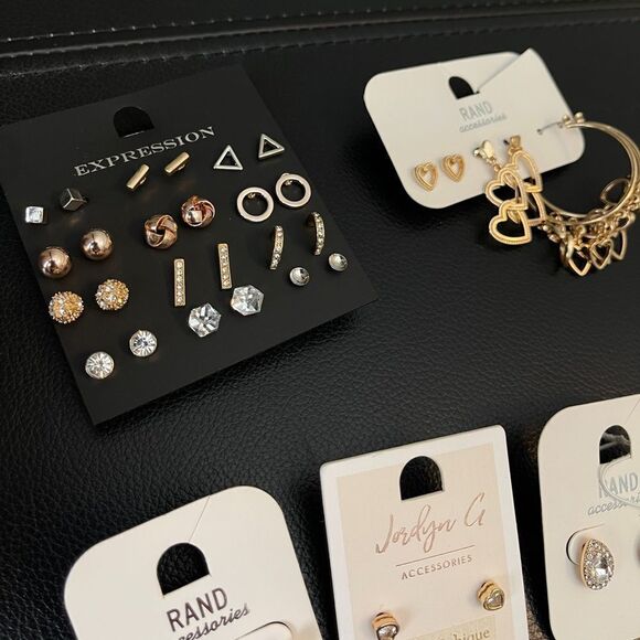 New. Stud Earrings from Hudson Bay. Retails $113 - Picture 2 of 2